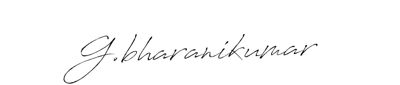 G.bharanikumar stylish signature style. Best Handwritten Sign (Antro_Vectra) for my name. Handwritten Signature Collection Ideas for my name G.bharanikumar. G.bharanikumar signature style 6 images and pictures png