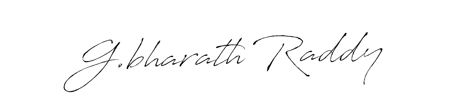 Use a signature maker to create a handwritten signature online. With this signature software, you can design (Antro_Vectra) your own signature for name G.bharath Raddy. G.bharath Raddy signature style 6 images and pictures png