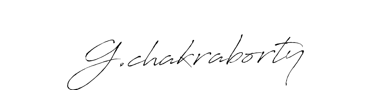 Also we have G.chakraborty name is the best signature style. Create professional handwritten signature collection using Antro_Vectra autograph style. G.chakraborty signature style 6 images and pictures png
