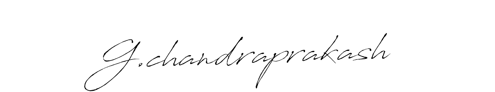 How to make G.chandraprakash signature? Antro_Vectra is a professional autograph style. Create handwritten signature for G.chandraprakash name. G.chandraprakash signature style 6 images and pictures png
