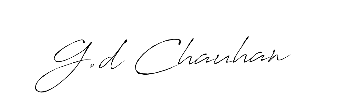 You should practise on your own different ways (Antro_Vectra) to write your name (G.d Chauhan) in signature. don't let someone else do it for you. G.d Chauhan signature style 6 images and pictures png