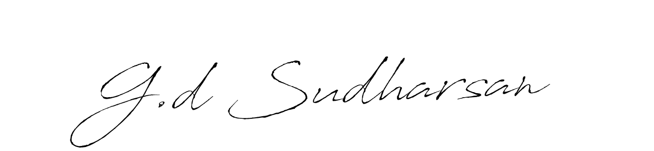 You can use this online signature creator to create a handwritten signature for the name G.d Sudharsan. This is the best online autograph maker. G.d Sudharsan signature style 6 images and pictures png