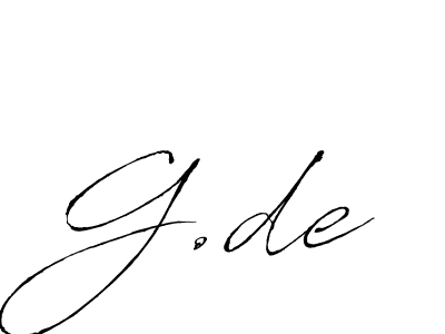 It looks lik you need a new signature style for name G.de. Design unique handwritten (Antro_Vectra) signature with our free signature maker in just a few clicks. G.de signature style 6 images and pictures png