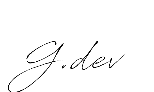 See photos of G.dev official signature by Spectra . Check more albums & portfolios. Read reviews & check more about Antro_Vectra font. G.dev signature style 6 images and pictures png