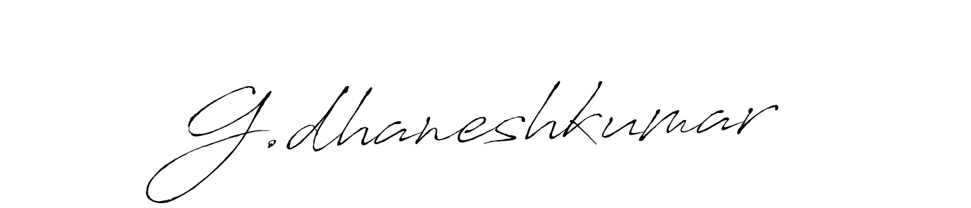 Similarly Antro_Vectra is the best handwritten signature design. Signature creator online .You can use it as an online autograph creator for name G.dhaneshkumar. G.dhaneshkumar signature style 6 images and pictures png