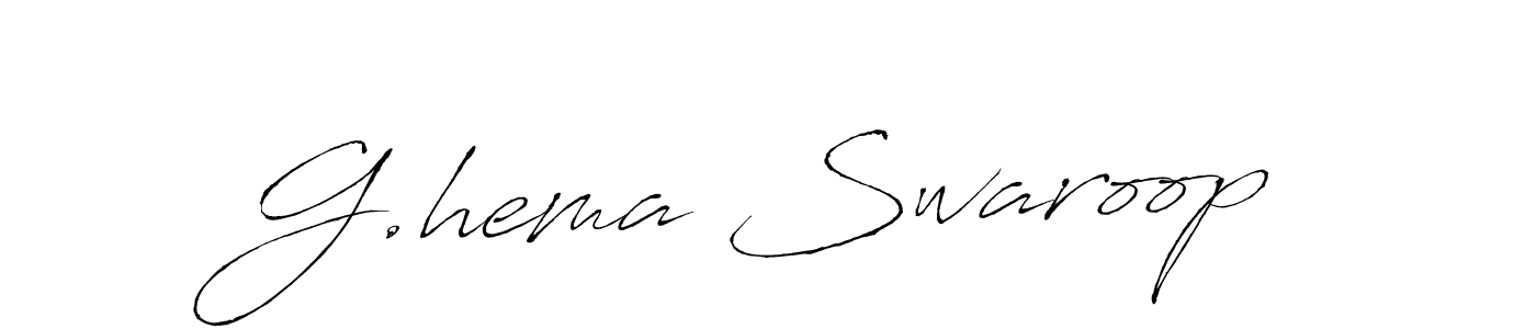 Make a beautiful signature design for name G.hema Swaroop. Use this online signature maker to create a handwritten signature for free. G.hema Swaroop signature style 6 images and pictures png