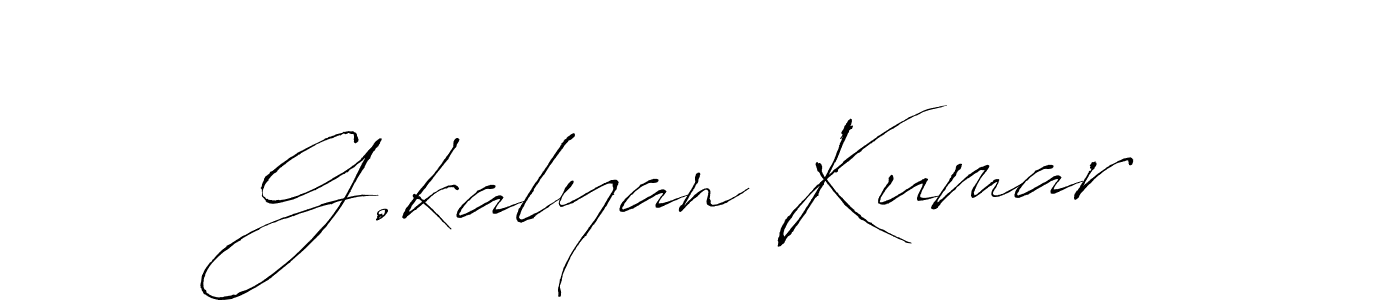 Use a signature maker to create a handwritten signature online. With this signature software, you can design (Antro_Vectra) your own signature for name G.kalyan Kumar. G.kalyan Kumar signature style 6 images and pictures png