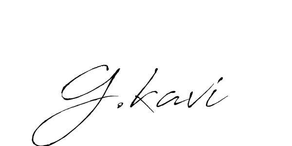 G.kavi stylish signature style. Best Handwritten Sign (Antro_Vectra) for my name. Handwritten Signature Collection Ideas for my name G.kavi. G.kavi signature style 6 images and pictures png