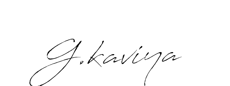 Similarly Antro_Vectra is the best handwritten signature design. Signature creator online .You can use it as an online autograph creator for name G.kaviya. G.kaviya signature style 6 images and pictures png