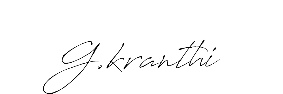 It looks lik you need a new signature style for name G.kranthi. Design unique handwritten (Antro_Vectra) signature with our free signature maker in just a few clicks. G.kranthi signature style 6 images and pictures png