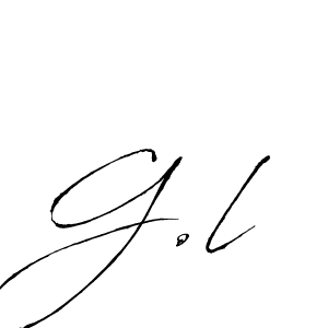 You should practise on your own different ways (Antro_Vectra) to write your name (G.l) in signature. don't let someone else do it for you. G.l signature style 6 images and pictures png