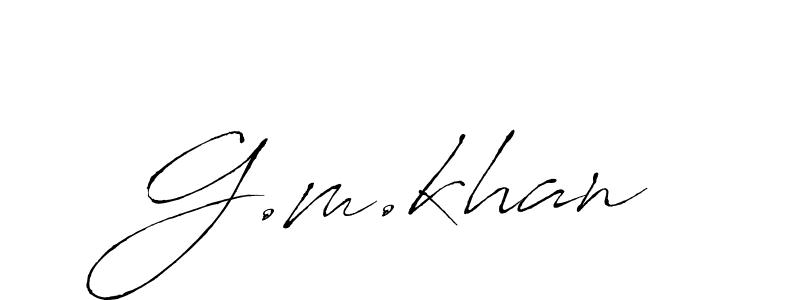 How to Draw G.m.khan signature style? Antro_Vectra is a latest design signature styles for name G.m.khan. G.m.khan signature style 6 images and pictures png