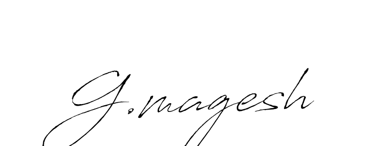 You should practise on your own different ways (Antro_Vectra) to write your name (G.magesh) in signature. don't let someone else do it for you. G.magesh signature style 6 images and pictures png