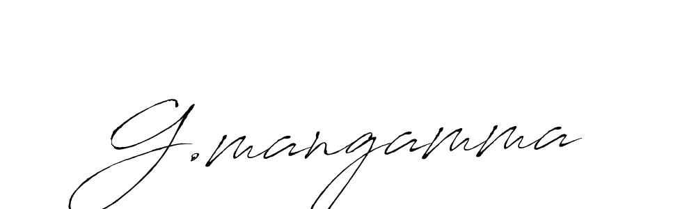 Best and Professional Signature Style for G.mangamma. Antro_Vectra Best Signature Style Collection. G.mangamma signature style 6 images and pictures png