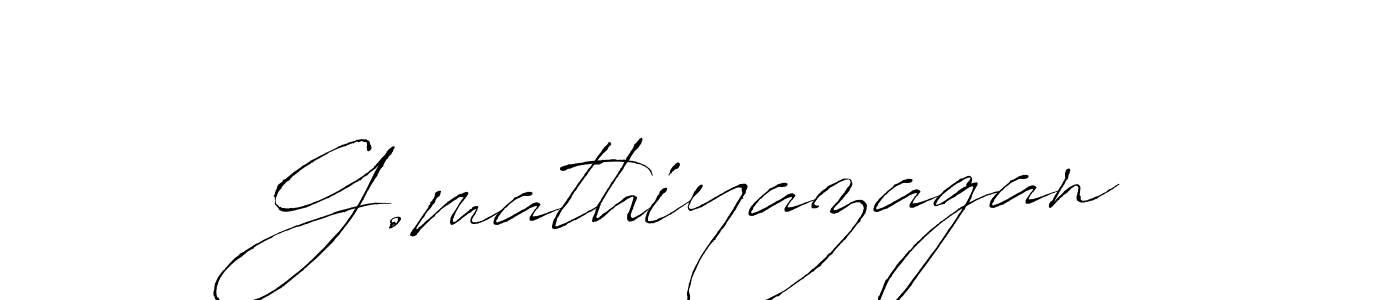 How to make G.mathiyazagan signature? Antro_Vectra is a professional autograph style. Create handwritten signature for G.mathiyazagan name. G.mathiyazagan signature style 6 images and pictures png