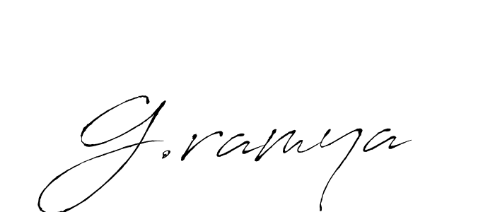 Make a beautiful signature design for name G.ramya. Use this online signature maker to create a handwritten signature for free. G.ramya signature style 6 images and pictures png