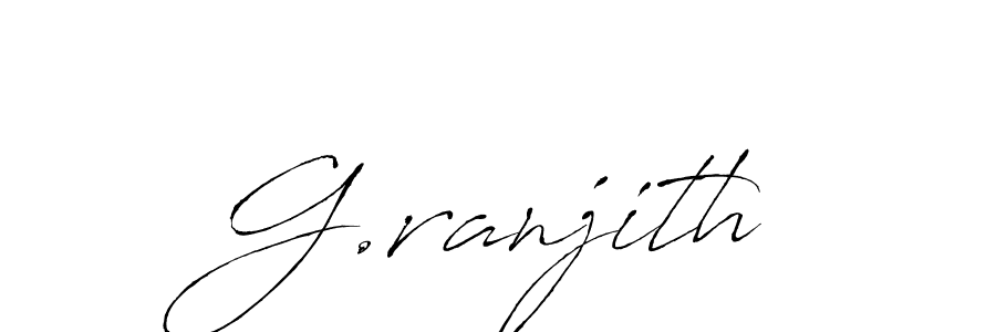 Make a beautiful signature design for name G.ranjith. Use this online signature maker to create a handwritten signature for free. G.ranjith signature style 6 images and pictures png