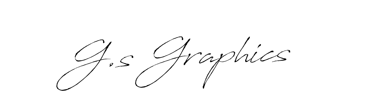 How to Draw G.s Graphics signature style? Antro_Vectra is a latest design signature styles for name G.s Graphics. G.s Graphics signature style 6 images and pictures png