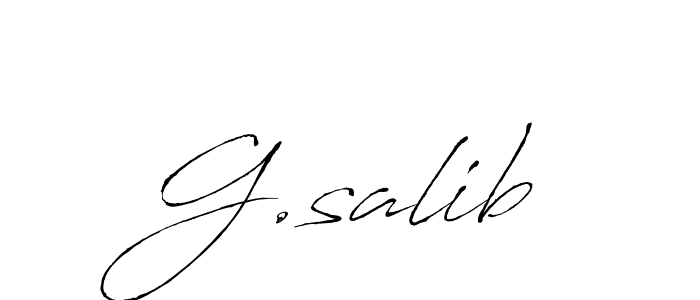 if you are searching for the best signature style for your name G.salib. so please give up your signature search. here we have designed multiple signature styles  using Antro_Vectra. G.salib signature style 6 images and pictures png