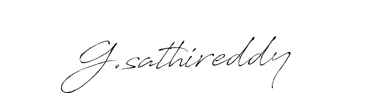 This is the best signature style for the G.sathireddy name. Also you like these signature font (Antro_Vectra). Mix name signature. G.sathireddy signature style 6 images and pictures png