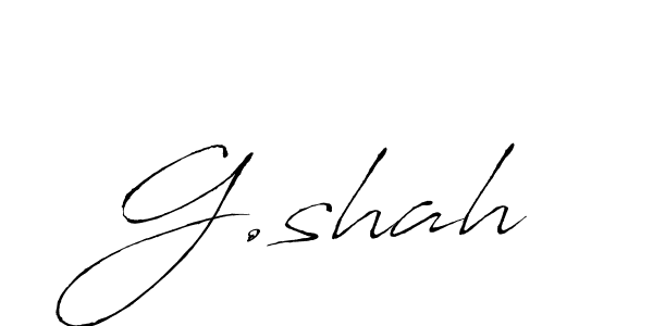 Antro_Vectra is a professional signature style that is perfect for those who want to add a touch of class to their signature. It is also a great choice for those who want to make their signature more unique. Get G.shah name to fancy signature for free. G.shah signature style 6 images and pictures png