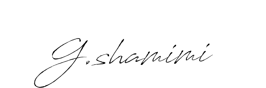 Make a beautiful signature design for name G.shamimi. Use this online signature maker to create a handwritten signature for free. G.shamimi signature style 6 images and pictures png