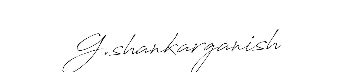 if you are searching for the best signature style for your name G.shankarganish. so please give up your signature search. here we have designed multiple signature styles  using Antro_Vectra. G.shankarganish signature style 6 images and pictures png
