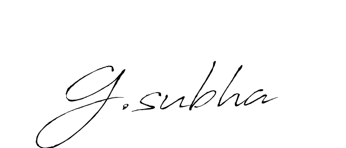 Similarly Antro_Vectra is the best handwritten signature design. Signature creator online .You can use it as an online autograph creator for name G.subha. G.subha signature style 6 images and pictures png