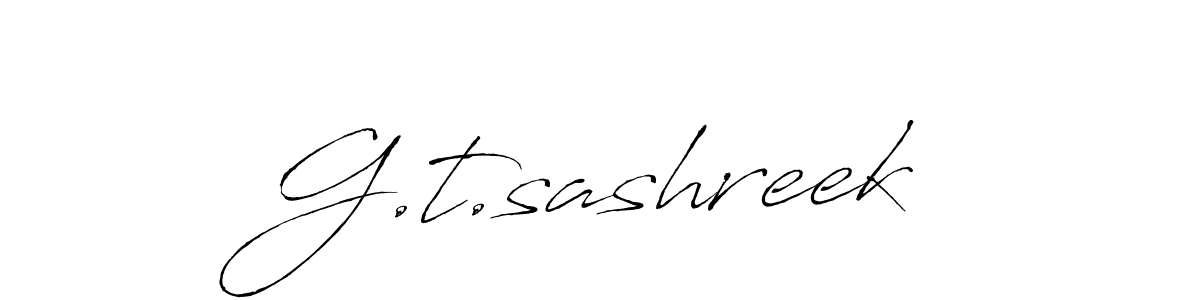 Antro_Vectra is a professional signature style that is perfect for those who want to add a touch of class to their signature. It is also a great choice for those who want to make their signature more unique. Get G.t.sashreek name to fancy signature for free. G.t.sashreek signature style 6 images and pictures png
