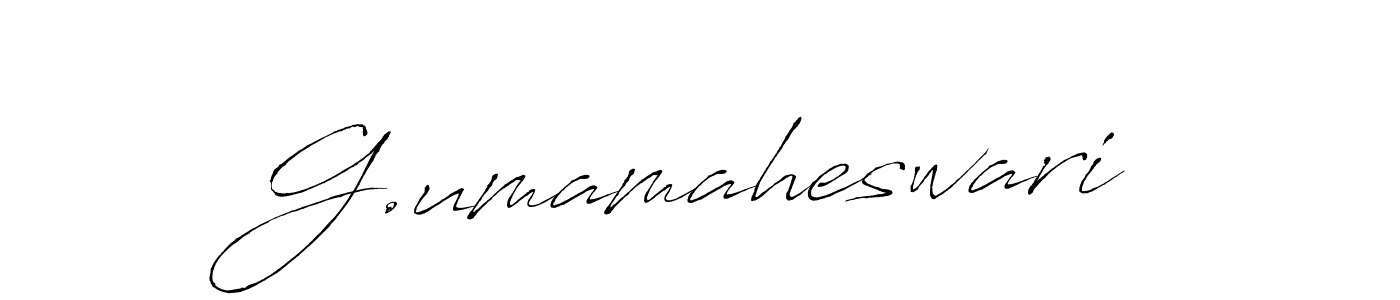 G.umamaheswari stylish signature style. Best Handwritten Sign (Antro_Vectra) for my name. Handwritten Signature Collection Ideas for my name G.umamaheswari. G.umamaheswari signature style 6 images and pictures png