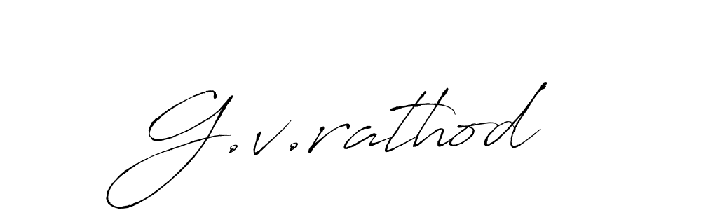 Also we have G.v.rathod name is the best signature style. Create professional handwritten signature collection using Antro_Vectra autograph style. G.v.rathod signature style 6 images and pictures png