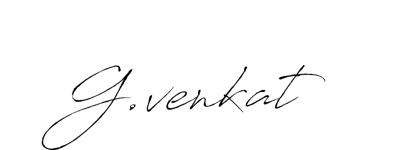 Also we have G.venkat name is the best signature style. Create professional handwritten signature collection using Antro_Vectra autograph style. G.venkat signature style 6 images and pictures png