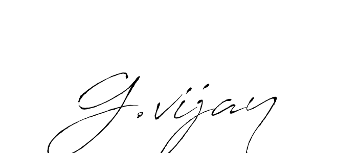 Similarly Antro_Vectra is the best handwritten signature design. Signature creator online .You can use it as an online autograph creator for name G.vijay. G.vijay signature style 6 images and pictures png