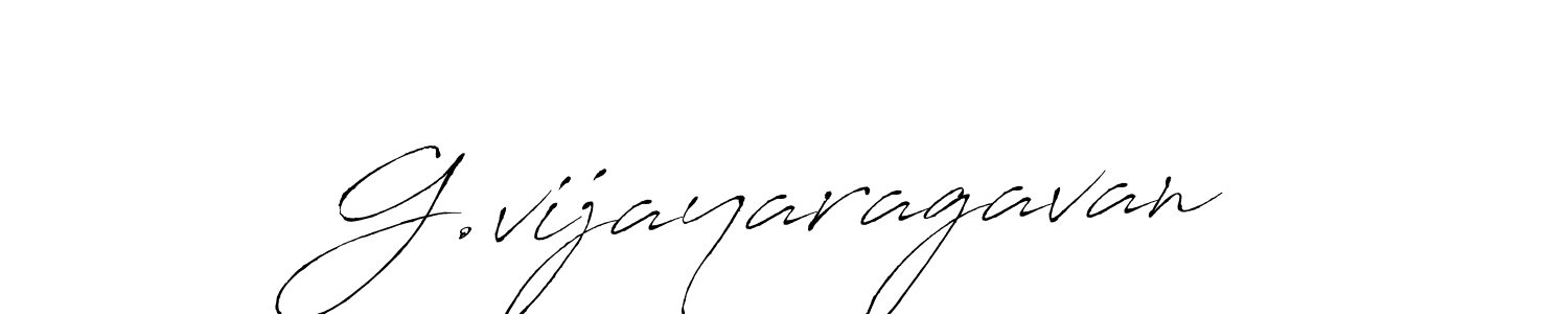 Design your own signature with our free online signature maker. With this signature software, you can create a handwritten (Antro_Vectra) signature for name G.vijayaragavan. G.vijayaragavan signature style 6 images and pictures png