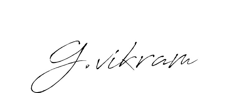 It looks lik you need a new signature style for name G.vikram. Design unique handwritten (Antro_Vectra) signature with our free signature maker in just a few clicks. G.vikram signature style 6 images and pictures png