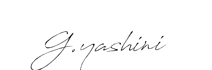 How to make G.yashini signature? Antro_Vectra is a professional autograph style. Create handwritten signature for G.yashini name. G.yashini signature style 6 images and pictures png