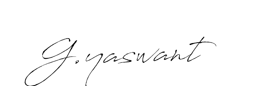 Also You can easily find your signature by using the search form. We will create G.yaswant name handwritten signature images for you free of cost using Antro_Vectra sign style. G.yaswant signature style 6 images and pictures png