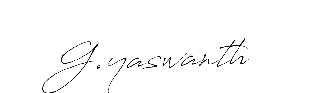 Make a beautiful signature design for name G.yaswanth. Use this online signature maker to create a handwritten signature for free. G.yaswanth signature style 6 images and pictures png