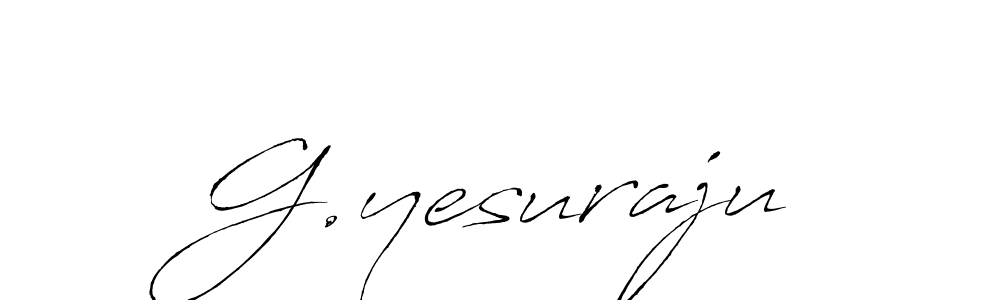 Similarly Antro_Vectra is the best handwritten signature design. Signature creator online .You can use it as an online autograph creator for name G.yesuraju. G.yesuraju signature style 6 images and pictures png