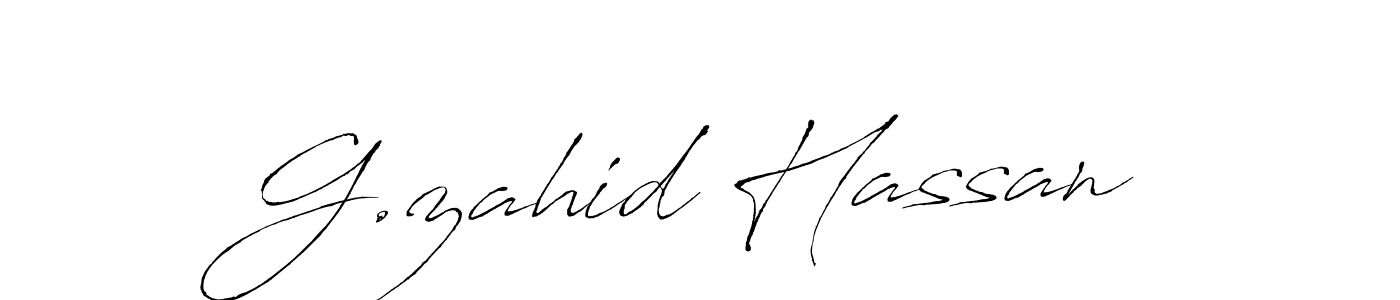 It looks lik you need a new signature style for name G.zahid Hassan. Design unique handwritten (Antro_Vectra) signature with our free signature maker in just a few clicks. G.zahid Hassan signature style 6 images and pictures png