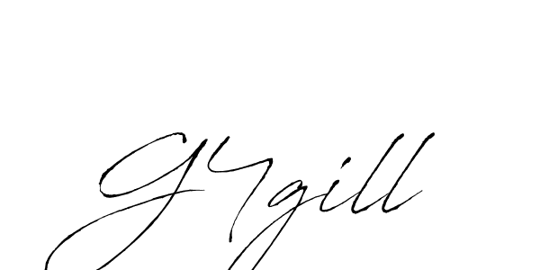 Also we have G4gill name is the best signature style. Create professional handwritten signature collection using Antro_Vectra autograph style. G4gill signature style 6 images and pictures png