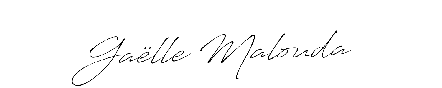 Use a signature maker to create a handwritten signature online. With this signature software, you can design (Antro_Vectra) your own signature for name Gaëlle Malouda. Gaëlle Malouda signature style 6 images and pictures png