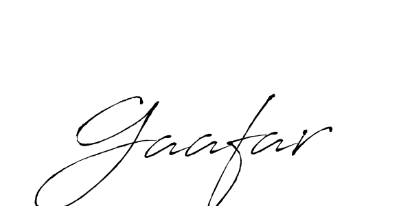 How to make Gaafar name signature. Use Antro_Vectra style for creating short signs online. This is the latest handwritten sign. Gaafar signature style 6 images and pictures png