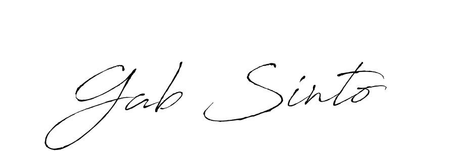 Best and Professional Signature Style for Gab Sinto. Antro_Vectra Best Signature Style Collection. Gab Sinto signature style 6 images and pictures png