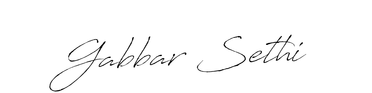 You should practise on your own different ways (Antro_Vectra) to write your name (Gabbar Sethi) in signature. don't let someone else do it for you. Gabbar Sethi signature style 6 images and pictures png