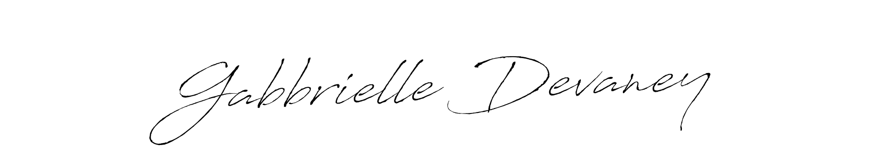 Gabbrielle Devaney stylish signature style. Best Handwritten Sign (Antro_Vectra) for my name. Handwritten Signature Collection Ideas for my name Gabbrielle Devaney. Gabbrielle Devaney signature style 6 images and pictures png