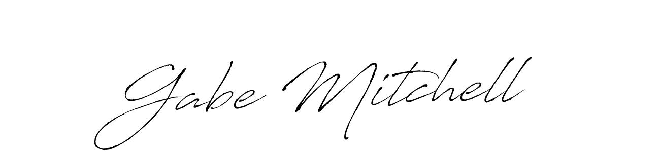 Antro_Vectra is a professional signature style that is perfect for those who want to add a touch of class to their signature. It is also a great choice for those who want to make their signature more unique. Get Gabe Mitchell name to fancy signature for free. Gabe Mitchell signature style 6 images and pictures png