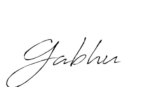 Make a beautiful signature design for name Gabhu. Use this online signature maker to create a handwritten signature for free. Gabhu signature style 6 images and pictures png