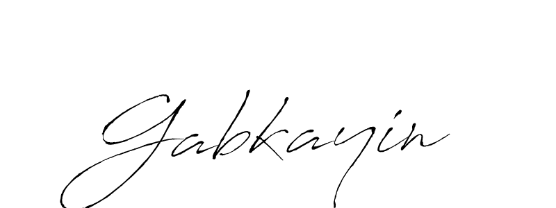 Create a beautiful signature design for name Gabkayin. With this signature (Antro_Vectra) fonts, you can make a handwritten signature for free. Gabkayin signature style 6 images and pictures png