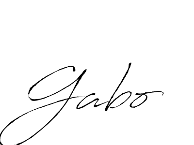 Make a beautiful signature design for name Gabo. With this signature (Antro_Vectra) style, you can create a handwritten signature for free. Gabo signature style 6 images and pictures png